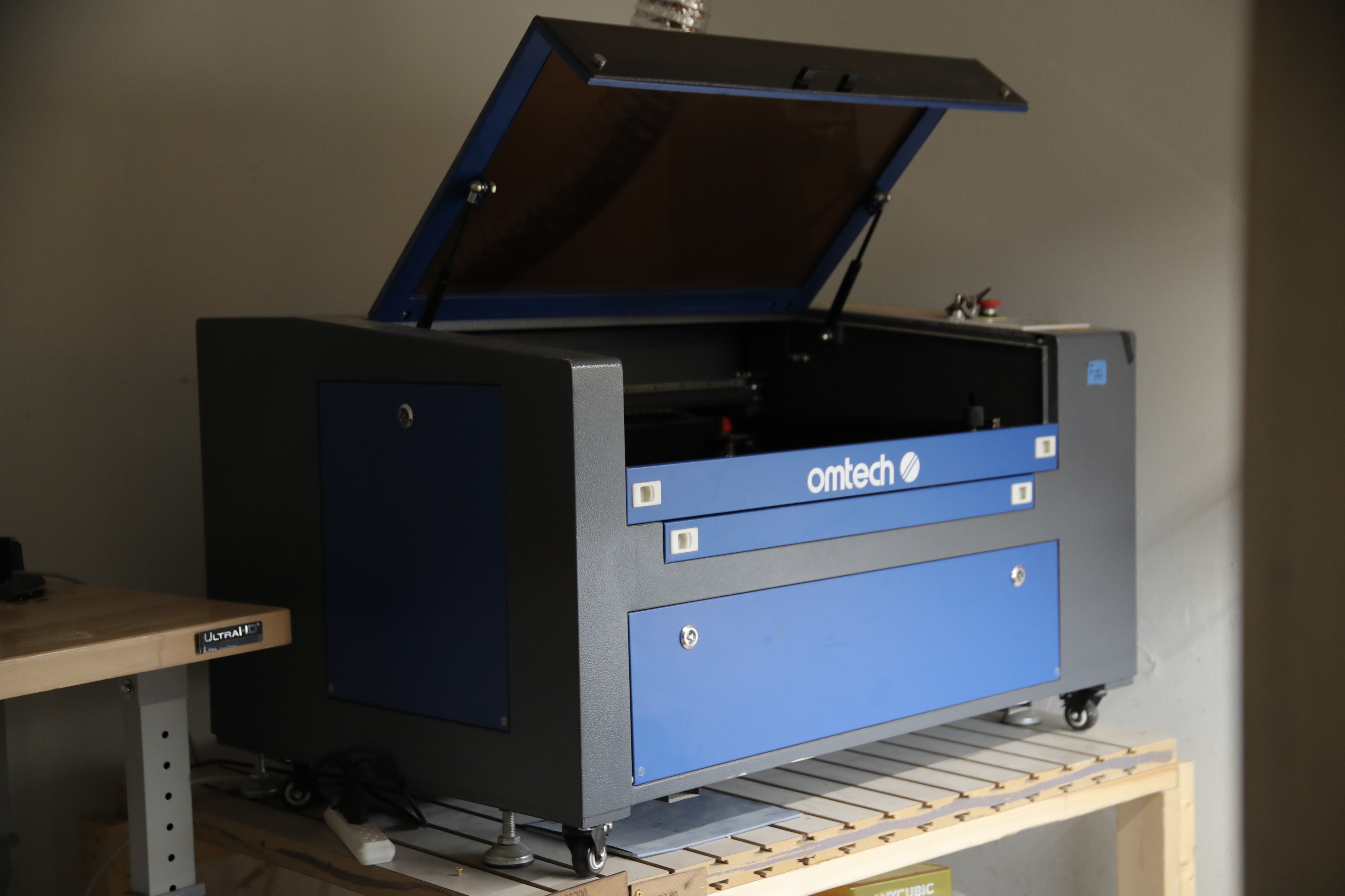 Omtech laser engraver for custom designs